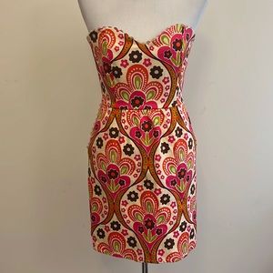 Judith March Strapless Dress Size Medium